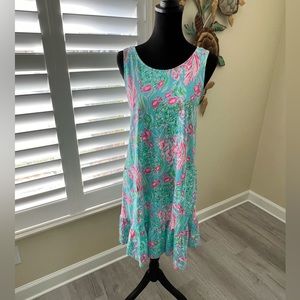 EUC Lily Pulitzer Kristen Flounce Dress with Pockets